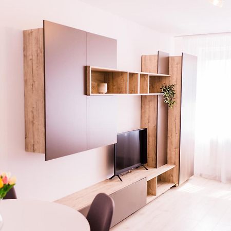 Riverside White Apartment Satu Mare Dış mekan fotoğraf
